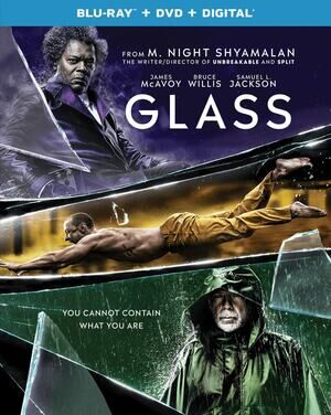 Universal Pictures Glass Blu-ray + DVD + Digital M. Night Shyamalan PG-13 2019